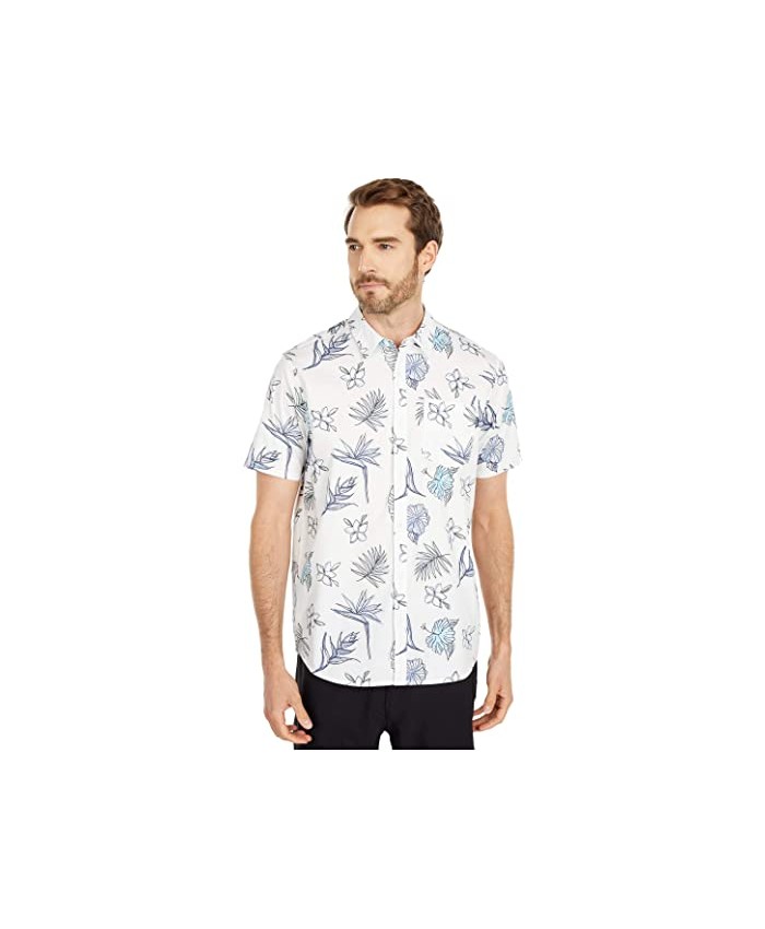 Hurley Kona Stretch Floral Short Sleeve Shirt