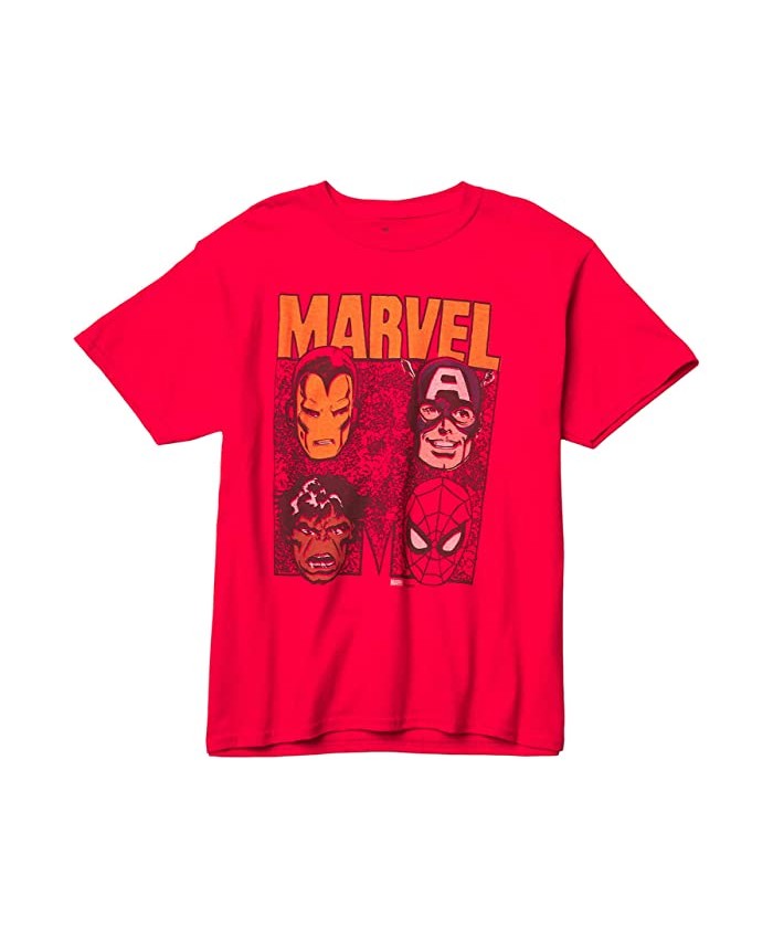 Junk Food Kids Marvel T-Shirt (Big Kids)