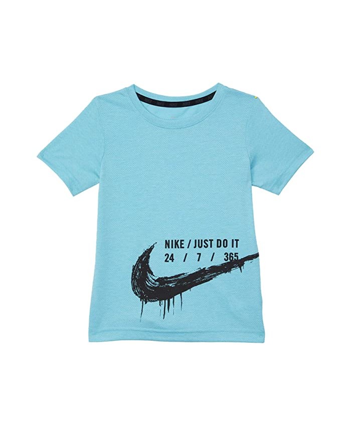 Nike Kids Dri-FIT Swoosh Graphic T-Shirt (Little Kids)