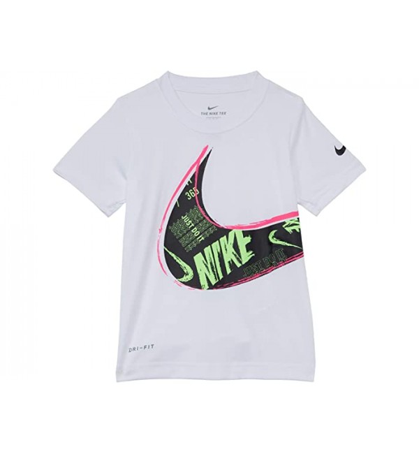 Nike Kids Muddy Swoosh Dri-FIT™ Short Sleeve Tee (Toddler\u002FLittle Kids)