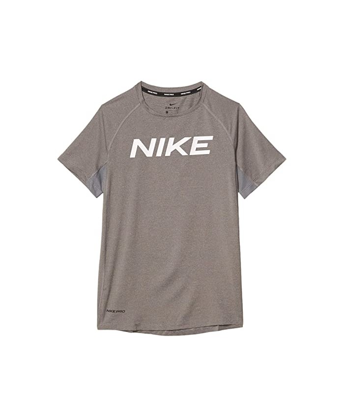 Nike Kids Pro Short Sleeve Fitted Top (Big Kids)