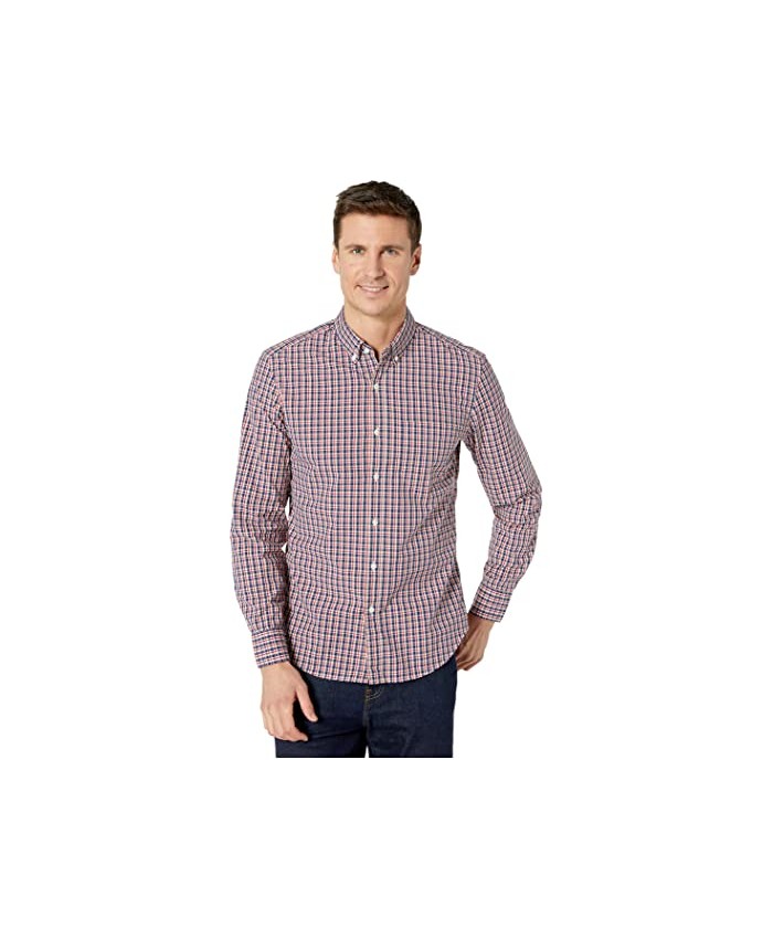 J.Crew Organic Washed Henry Check