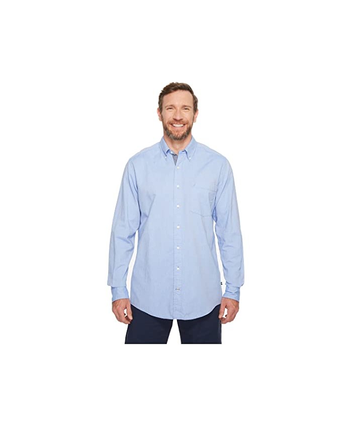 Nautica Big & Tall Big & Tall The Hitch Long Sleeve Oxford Woven Shirt
