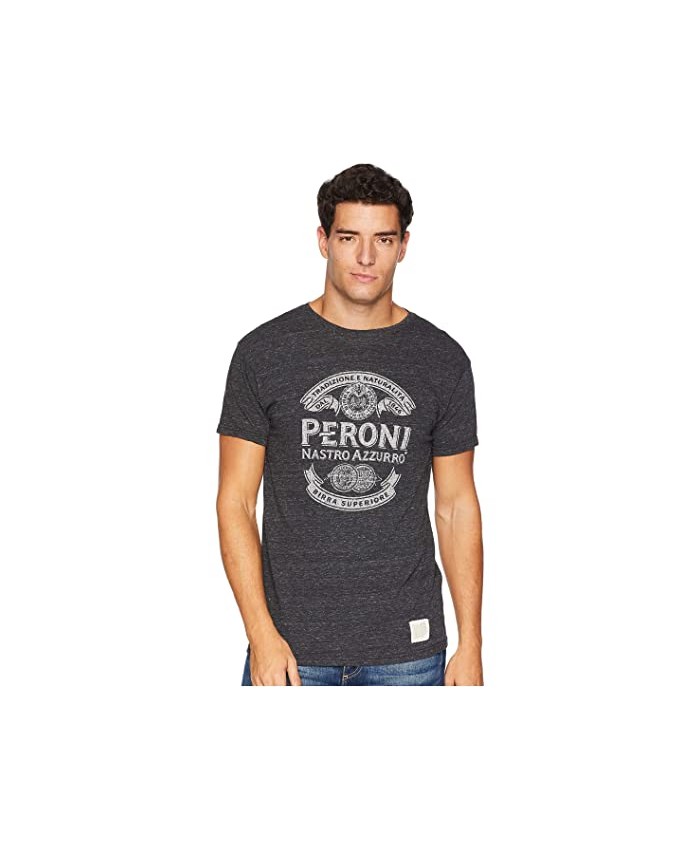 The Original Retro Brand Peroni Short Sleeve Vintage Tri-Blend Tee
