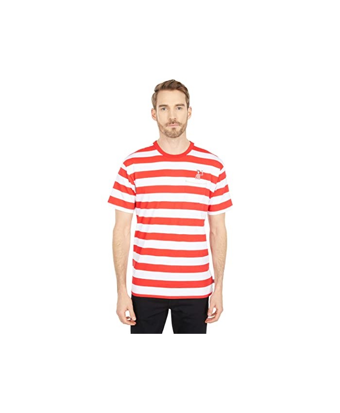 Vans Vans x Where's Waldo Stripe Pocket Short Sleeve Tee