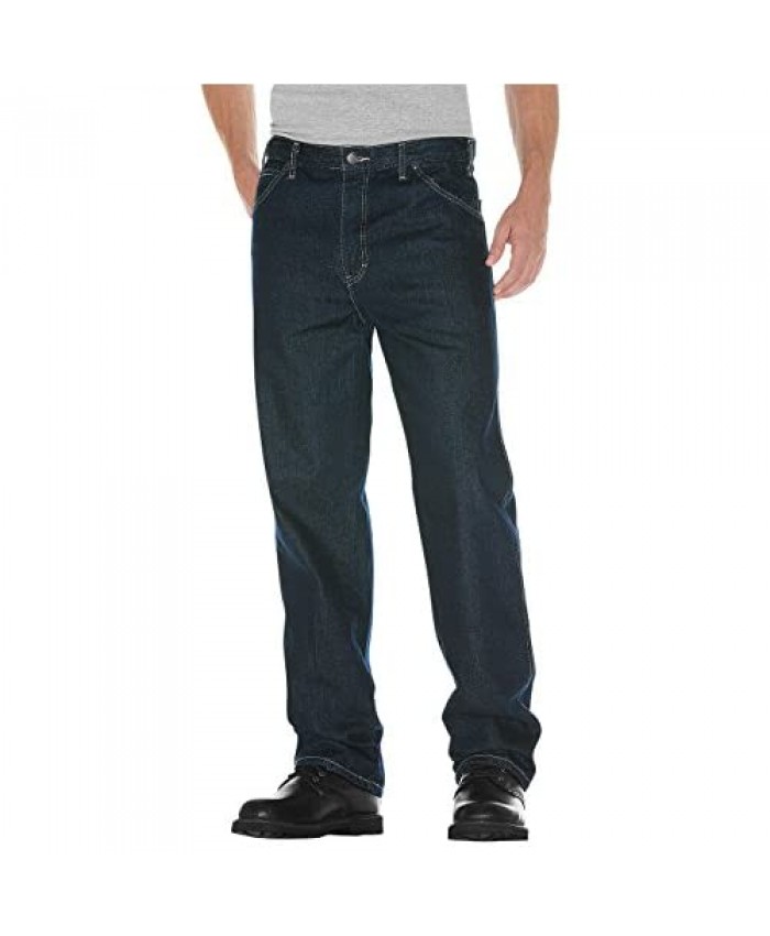 Dickies Men's Relaxed-Fit Five-Pocket Washed Jean
