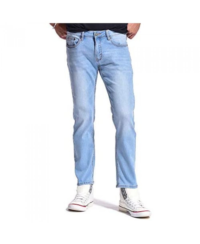 RING OF FIRE Departed Men's 5 Pockets Slim Denim Stretch Jeans
