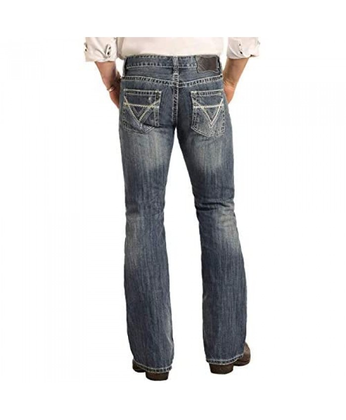 Rock & Roll Denim Regular Fit Bootcut Jeans #M0P2602