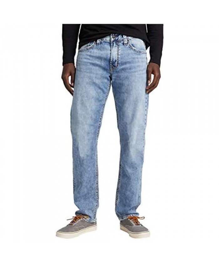 Silver Jeans Co. Men's Grayson Easy Fit Straight Leg Jeans