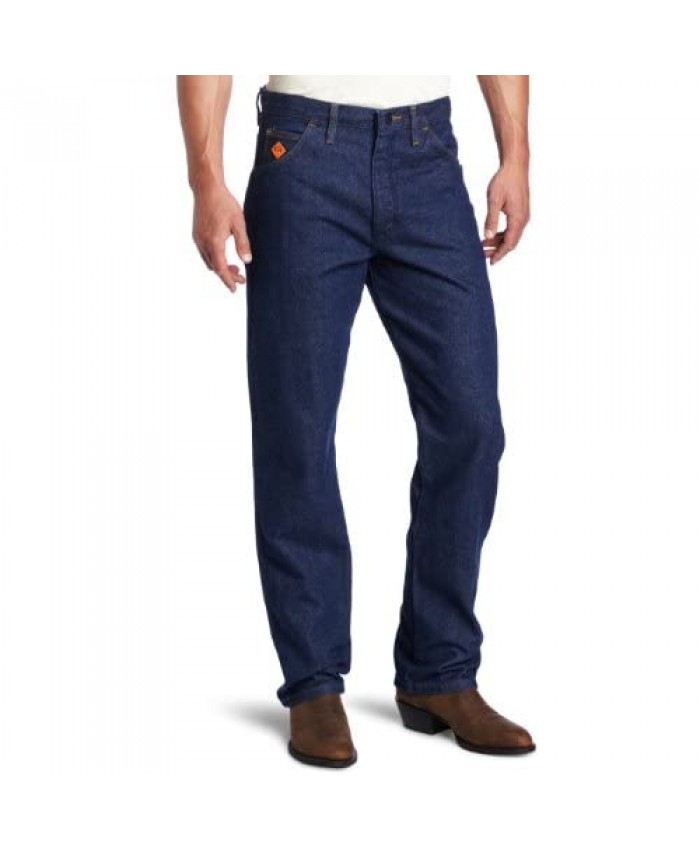 Wrangler Riggs Workwear Men's Fr Flame Resistant Relaxed Fit Jean