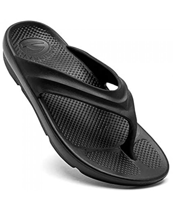 JHFEAW Mens Sport Flip Flops Comfort Casual Thong Sandals Outdoor Women's Unisex