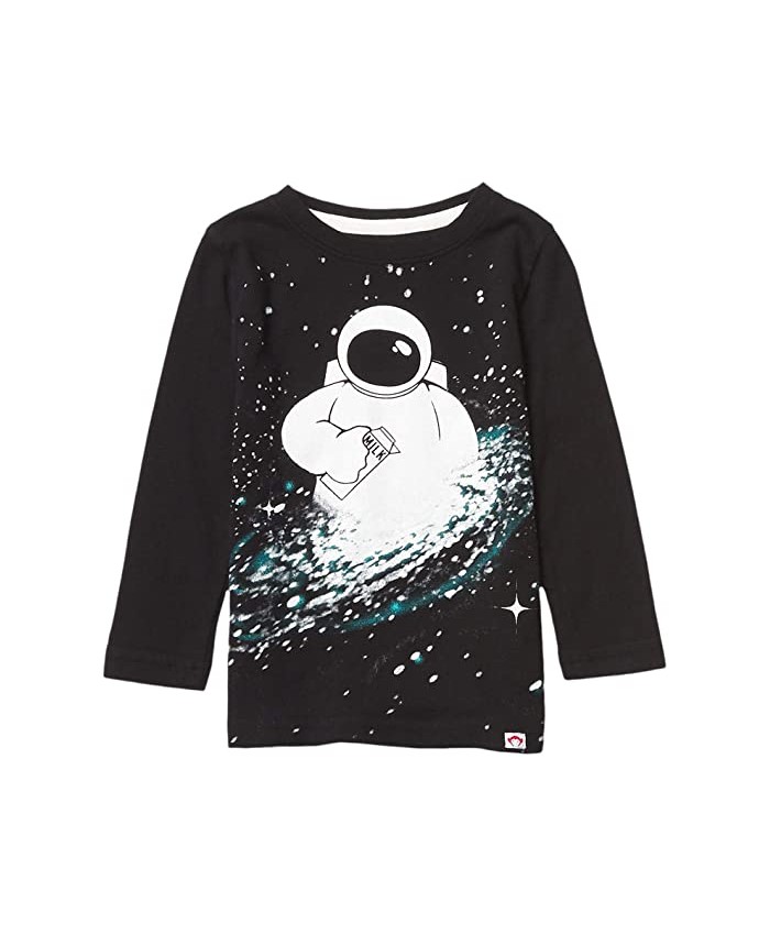 Appaman Kids Astronaut and Milkyway Graphic Long Sleeve T-Shirt (Toddler u002FLittle Kids u002FBig Kids)