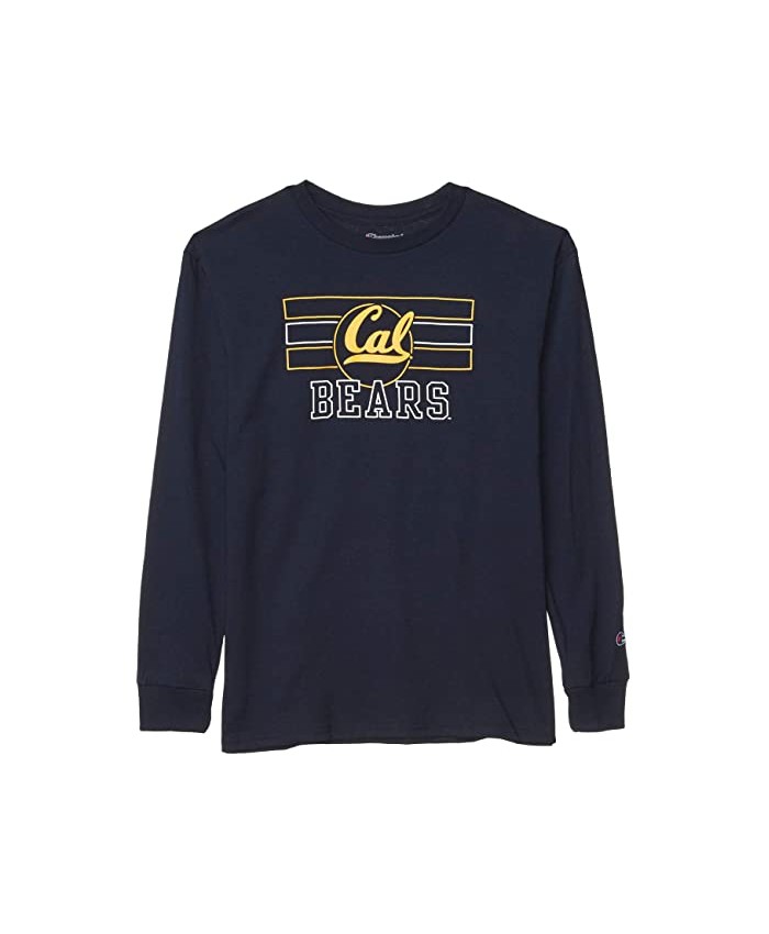 Champion College Kids California Berkeley Bears Long Sleeve Jersey Tee (Big Kids)
