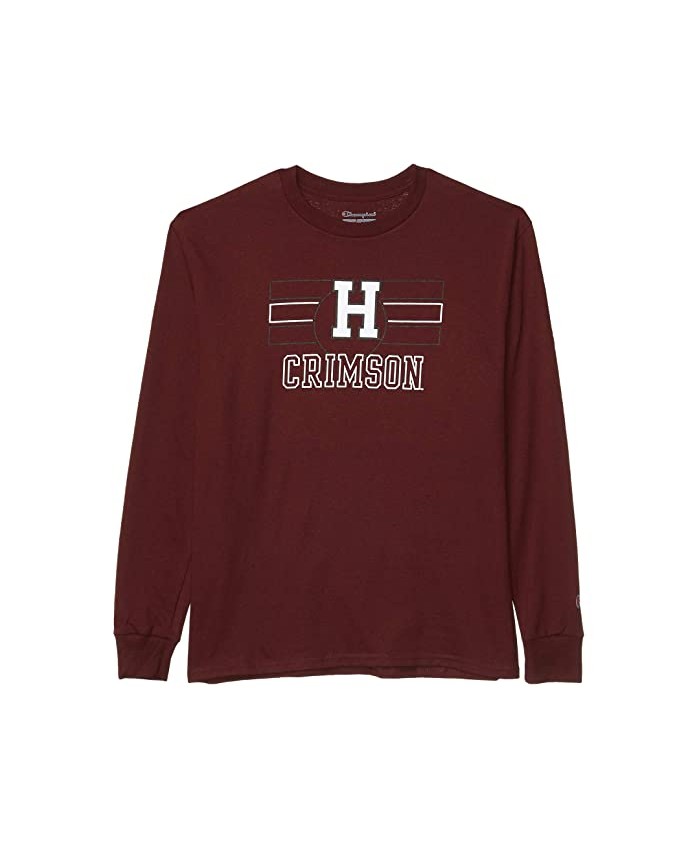 Champion College Kids Harvard Crimson Long Sleeve Jersey Tee (Big Kids)