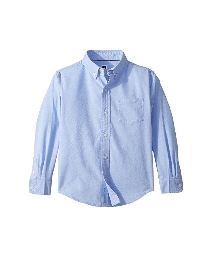 Janie and Jack Long Sleeve Oxford Button-Up Shirt (Toddler\u002FLittle Kids\u002FBig Kids)