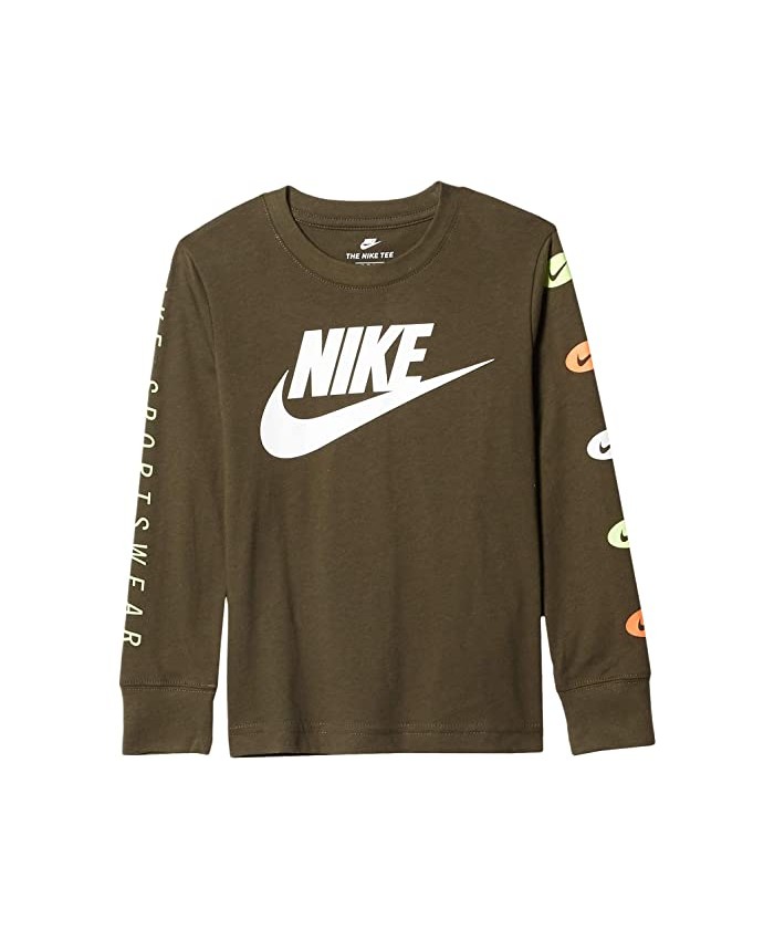 Nike Kids Long Sleeve Graphic T-Shirt (Toddler\u002FLittle Kids)