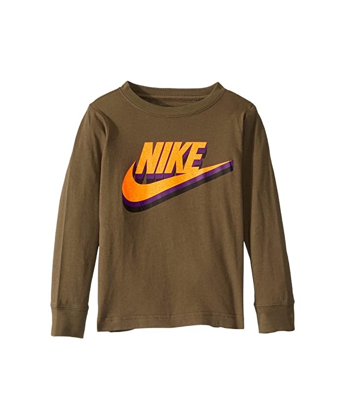 Nike Kids Textured Logo Graphic T-Shirt (Little Kids)