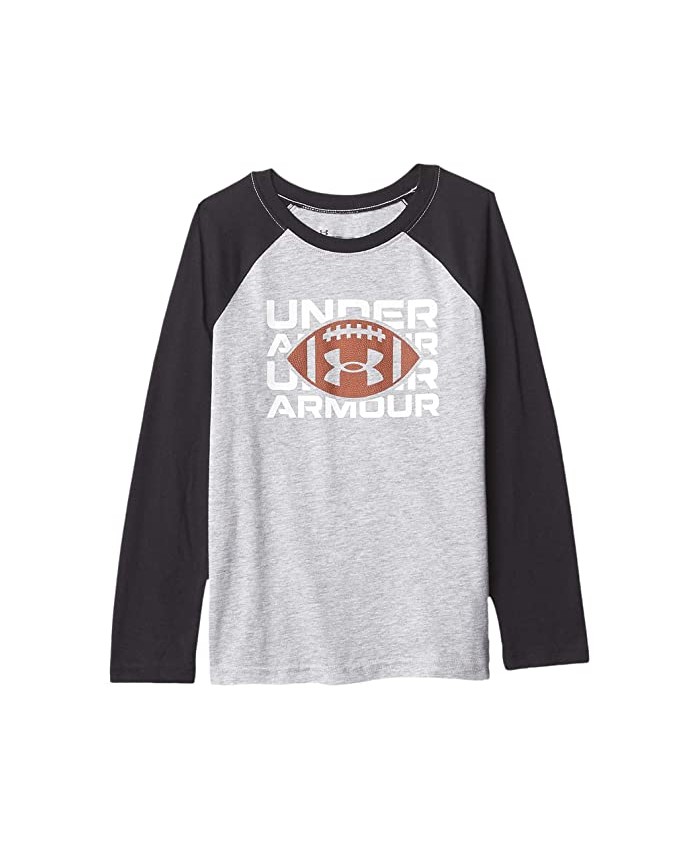 Under Armour Kids Branded Football Long Sleeve (Little Kids\u002FBig Kids)