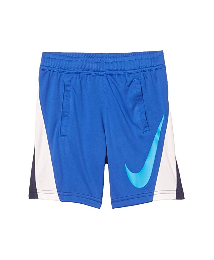 Nike Kids Dri-FIT™ Swoosh Color-Block Pull-On Shorts (Little Kids)