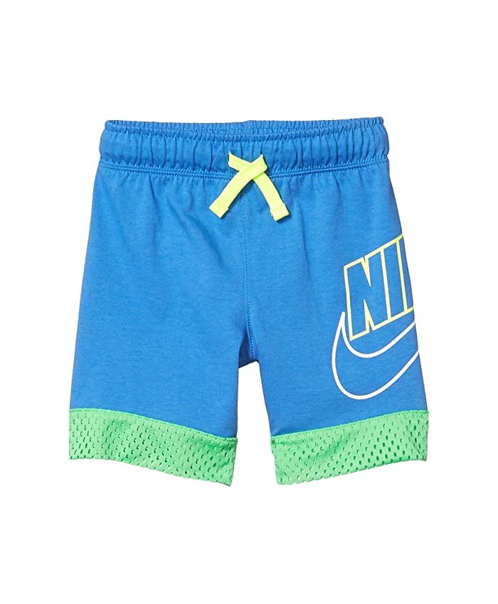 Nike Kids Mesh-Trimmed Pull-On Shorts (Little Kids)