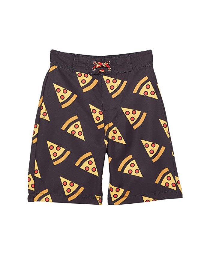 Appaman Kids Pizza Slices Swim Trunks (Toddler u002FLittle Kids u002FBig Kids)
