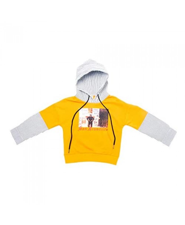 Kids Boys Long Sleeve Cotton Pullover Hoodies Tops for Child