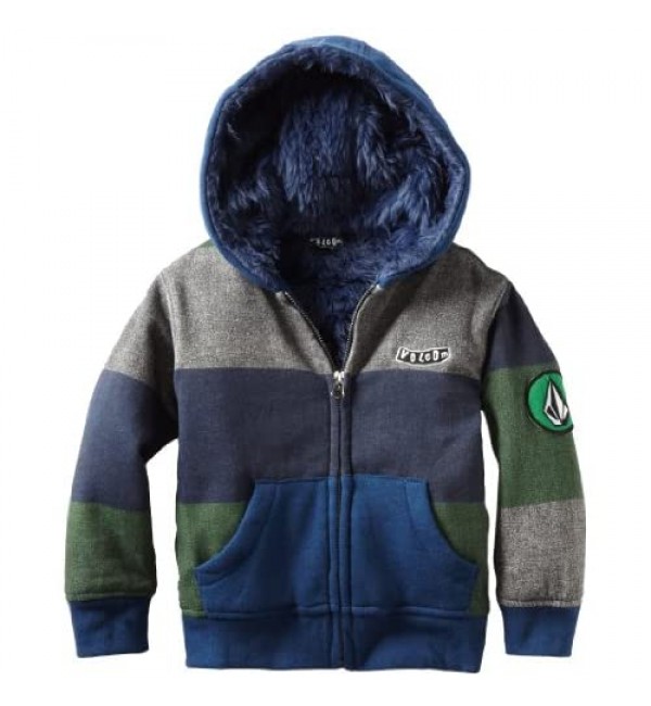 Volcom Little Boys' Vince Lined Hoodie